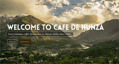 Desktop Screenshot of cafedehunza.com
